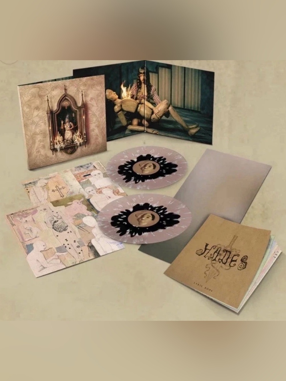 Melanie Martinez Hades Vinyl Dirty Halo Variant
